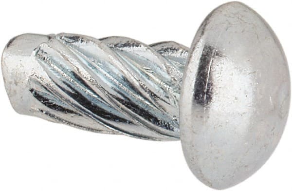 Value Collection - #8 Round Head Sheet Metal Screw - Steel, 3/8" Length Under Head, AISI 1016, ASME B18.6.3 & ASME B18.6.4, Grade 1016-1024 - Exact Tooling