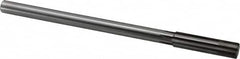 Made in USA - 0.509" Carbide-Tipped 6 Flute Chucking Reamer - Straight Flute, 7/16" Straight Shank, 2" Flute Length, 8" OAL - Exact Tooling