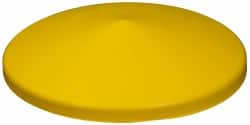 Eagle - 5" High x 18-1/2" Diam, Polyethylene, Drum Funnel Cover - 55 Gal Drum/Pail Capacity - Exact Tooling