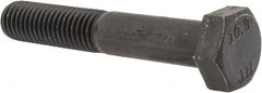 Value Collection - M12x1.75mm Metric Coarse, 70mm Length Under Head Hex Head Cap Screw - Partially Threaded, Grade 10.9 Steel, Black Oxide Finish, 19mm Hex - Exact Tooling