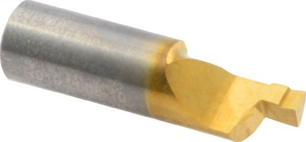 Iscar - 8mm Min Bore Diam, 3mm Max Bore Depth, 7mm Shank Diam, Boring Bar - Right Hand Cut, Solid Carbide, TiCN/TiN Finish - Exact Tooling