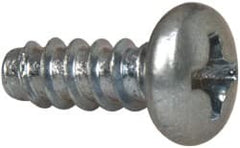 Value Collection - #6 Pan Head Phillips Sheet Metal Screw - Steel, 3/8" Length Under Head, Grade 2 - Exact Tooling