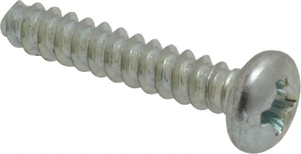 Value Collection - #6 Pan Head Phillips Sheet Metal Screw - Steel, 3/4" Length Under Head, Grade 2 - Exact Tooling