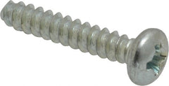 Value Collection - #6 Pan Head Phillips Sheet Metal Screw - Steel, 3/4" Length Under Head, Grade 2 - Exact Tooling