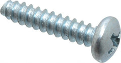 Value Collection - #8 Pan Head Phillips Sheet Metal Screw - Steel, 3/4" Length Under Head, Grade 2 - Exact Tooling