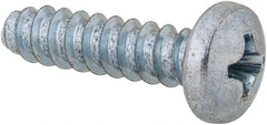 Value Collection - #10 Pan Head Phillips Sheet Metal Screw - Steel, 3/4" Length Under Head, Grade 2 - Exact Tooling
