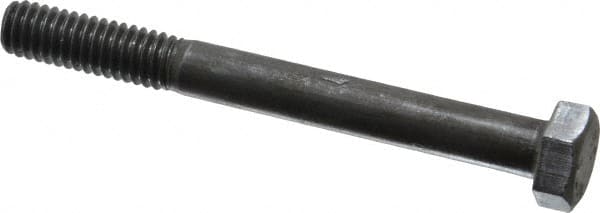 Value Collection - 5/16-18 Thread, 3" Length Under Head, Steel Hex Head Bolt - Uncoated, UNC Thread, ASTM A307, Grade 2 - Exact Tooling