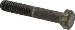 Value Collection - 3/8-16 Thread, 2-1/4" Length Under Head, Steel Hex Head Bolt - Uncoated, UNC Thread, ASTM A307, Grade 2 - Exact Tooling