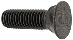 Value Collection - 1/2-13 UNC, 1-3/4" OAL, Steel Plow Bolt - Uncoated, Grade 5 - Exact Tooling
