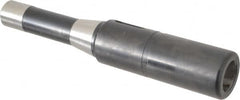Collis Tool - R8 Outside Taper, 3MT Inside Taper, R8 to Morse Taper Adapter - 4.62" Projection, 1-1/2" Nose Diam, 8.62" OAL - Exact Tooling