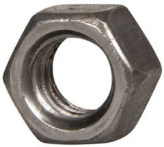 Value Collection - 3/8-16 UNC Steel Right Hand Hex Nut - 9/16" Across Flats, 0.3281" High, Uncoated - Exact Tooling
