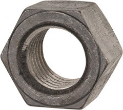 Value Collection - 1-1/4 - 7 UN Steel Right Hand Hex Nut - 1-7/8" Across Flats, 1-1/16" High, Uncoated - Exact Tooling