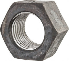 Value Collection - 2-3/4 - 4 UNC Steel Right Hand Hex Nut - 4-1/8" Across Flats, 2-23/64" High, Uncoated - Exact Tooling