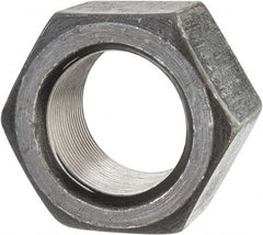 Value Collection - 1-7/8 - 12 UN Steel Right Hand Hex Nut - 2-3/4" Across Flats, 1-3/4" High, Uncoated - Exact Tooling