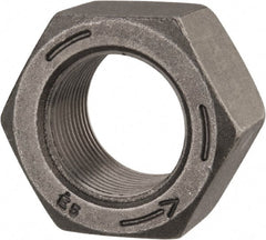 Value Collection - 1-1/4 - 12 UNF Steel Left Hand Hex Nut - 1-7/8" Across Flats, 1-1/16" High, Uncoated - Exact Tooling