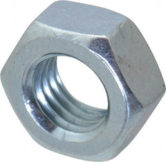 Value Collection - M7x1.00 Steel Right Hand Hex Nut - 11mm Across Flats, 5.5mm High, Zinc-Plated Finish - Exact Tooling