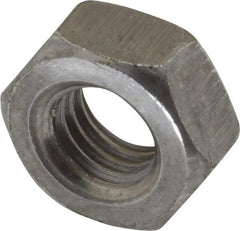 Value Collection - M10x1.50 Steel Right Hand Hex Nut - 17mm Across Flats, 8mm High, Uncoated - Exact Tooling