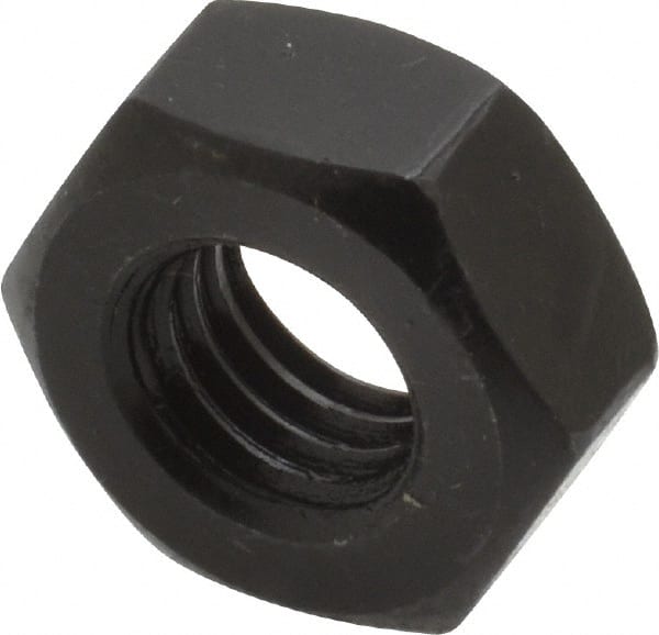 Value Collection - M10x1.50 Steel Right Hand Hex Nut - 17mm Across Flats, 8mm High, Uncoated - Exact Tooling