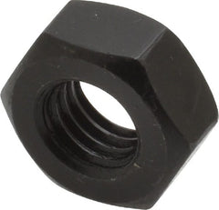 Value Collection - M10x1.50 Steel Right Hand Hex Nut - 17mm Across Flats, 8mm High, Uncoated - Exact Tooling