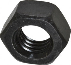 Value Collection - M12x1.75 Steel Right Hand Hex Nut - 19mm Across Flats, 10mm High, Uncoated - Exact Tooling