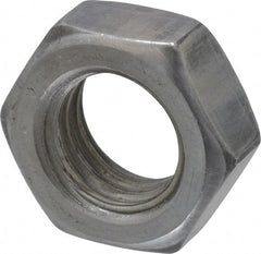 Value Collection - 1/2-13 UNC Steel Right Hand Hex Jam Nut - 3/4" Across Flats, 5/16" High, Uncoated - Exact Tooling