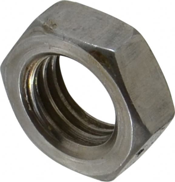 Value Collection - 3/4-10 UNC Steel Right Hand Hex Jam Nut - 1-1/8" Across Flats, 0.4219" High, Uncoated - Exact Tooling