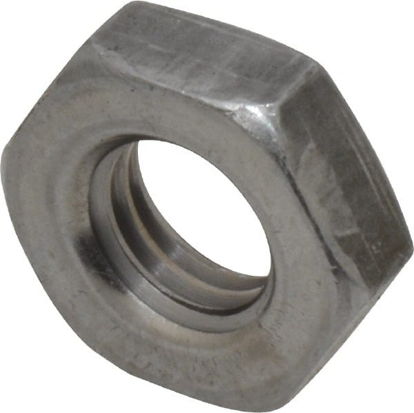 Value Collection - 5/8-11 UNC Steel Right Hand Heavy Hex Jam Nut - 1-1/16" Across Flats, 23/64" High, Uncoated, 2B Class of Fit - Exact Tooling
