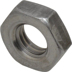 Value Collection - 5/8-11 UNC Steel Right Hand Heavy Hex Jam Nut - 1-1/16" Across Flats, 23/64" High, Uncoated, 2B Class of Fit - Exact Tooling