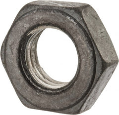 Value Collection - 7/8-9 UNC Steel Right Hand Heavy Hex Jam Nut - 1-7/16" Across Flats, 31/64" High, Uncoated, 2B Class of Fit - Exact Tooling