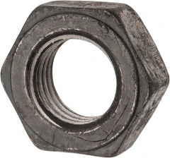Value Collection - 1-1/4 - 7 UNC Steel Right Hand Heavy Hex Jam Nut - 2" Across Flats, 23/32" High, Uncoated, 2B Class of Fit - Exact Tooling