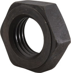 Value Collection - 2 - 4-1/2 UNC Steel Right Hand Heavy Hex Jam Nut - 3-1/8" Across Flats, 1-3/32" High, Uncoated, 2B Class of Fit - Exact Tooling