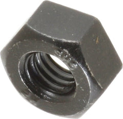 Value Collection - 3/8-16 UNC Steel Right Hand Heavy Hex Nut - 11/16" Across Flats, 23/64" High, Uncoated, 2B Class of Fit - Exact Tooling