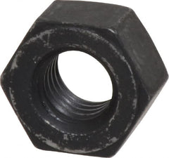Value Collection - 1/2-13 UNC Steel Right Hand Heavy Hex Nut - 7/8" Across Flats, 31/64" High, Uncoated, 2B Class of Fit - Exact Tooling