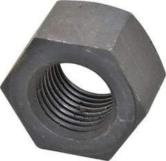 Value Collection - 1-1/4 - 8 UN Steel Right Hand Heavy Hex Nut - 2" Across Flats, 1-7/32" High, Uncoated, 2B Class of Fit - Exact Tooling