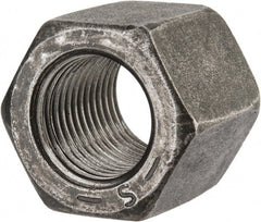 Value Collection - 1/2-20 UNF Steel Right Hand High Hex Nut - 3/4" Across Flats, 11/16" High, Uncoated - Exact Tooling
