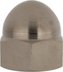 Value Collection - 3/4-16" UNF, 1/16" Width Across Flats, Nickel Plated, Steel Acorn Nut - 1" Overall Height, Grade 2 - Exact Tooling