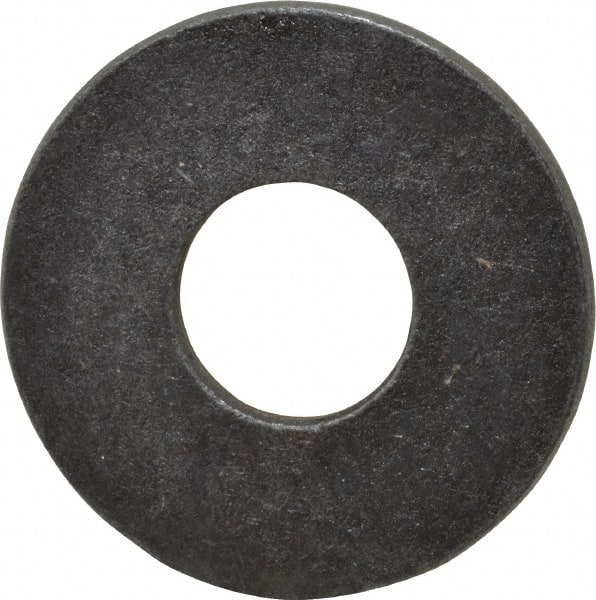 Value Collection - 5/8" Screw, Steel USS Flat Washer - 11/16" ID x 1-3/4" OD, 9/64" Thick, Plain Finish - Exact Tooling