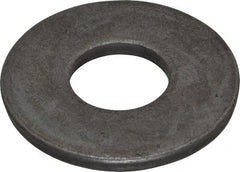 Value Collection - 7/8" Screw, Steel USS Flat Washer - 15/16" ID x 2-1/4" OD, 11/64" Thick, Plain Finish - Exact Tooling