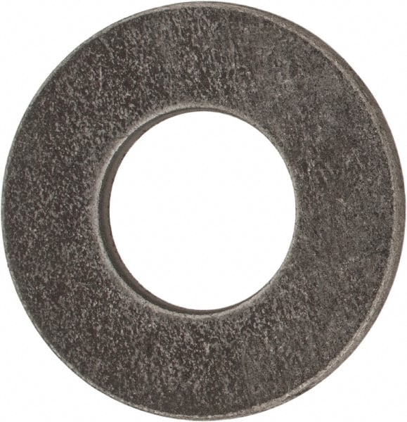 Value Collection - 1-3/8" Screw, Steel USS Flat Washer - 1-1/2" ID x 3-1/4" OD, 3/16" Thick, Plain Finish - Exact Tooling