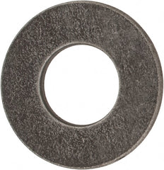 Value Collection - 1-3/8" Screw, Steel USS Flat Washer - 1-1/2" ID x 3-1/4" OD, 3/16" Thick, Plain Finish - Exact Tooling