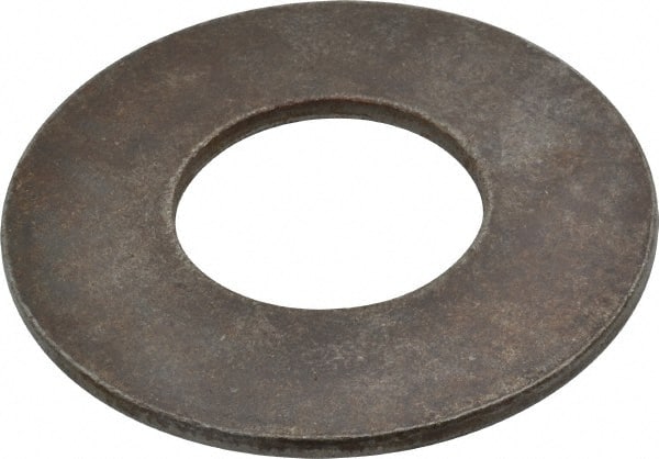 Value Collection - 1-3/4" Screw, Steel USS Flat Washer - 1-7/8" ID x 4" OD, 3/16" Thick, Plain Finish - Exact Tooling