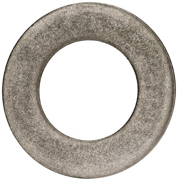 Value Collection - 3" Screw, Steel USS Flat Washer - 3-1/8" ID x 5-1/2" OD, 9/32" Thick, Plain Finish - Exact Tooling