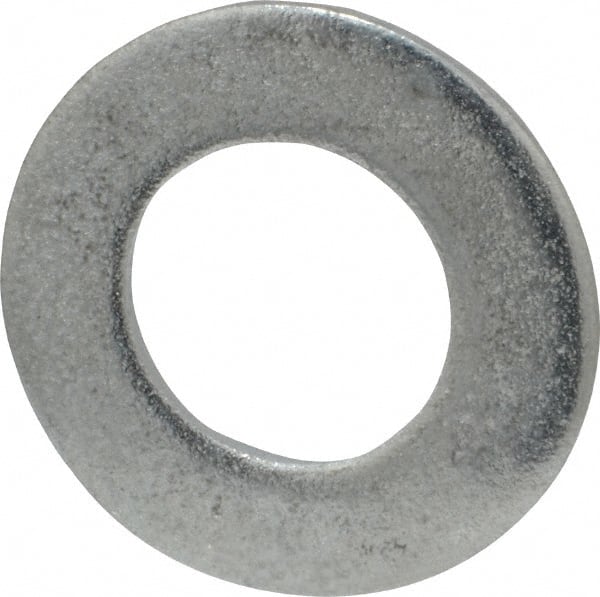 Value Collection - 7/8" Screw, Steel SAE Flat Washer - 15/16" ID x 1-3/4" OD, 9/64" Thick, Zinc-Plated Finish - Exact Tooling