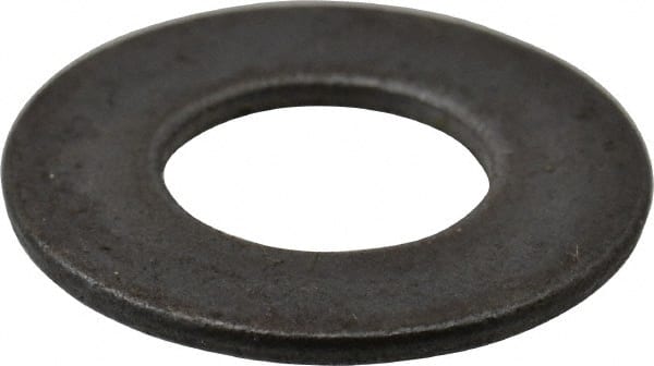 Value Collection - 3/8" Screw, Steel SAE Flat Washer - 13/32" ID x 13/16" OD, 1/16" Thick, Plain Finish - Exact Tooling