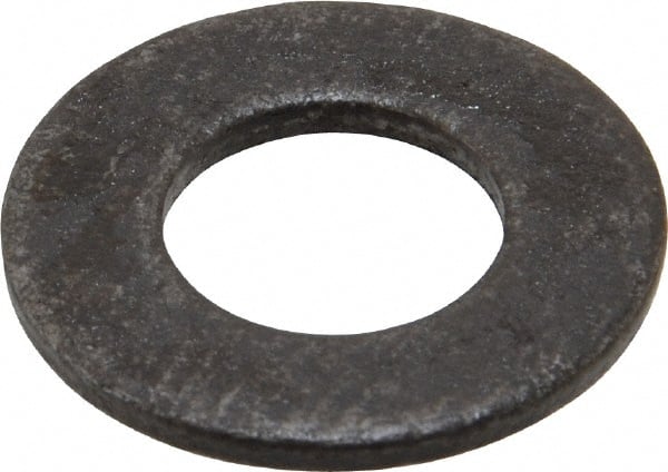Value Collection - 7/16" Screw, Steel SAE Flat Washer - 15/32" ID x 59/64" OD, 1/16" Thick, Plain Finish - Exact Tooling
