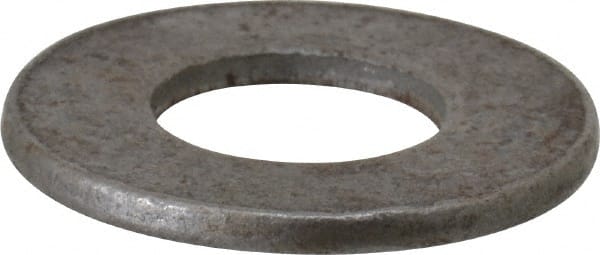 Value Collection - 5/8" Screw, Steel SAE Flat Washer - 21/32" ID x 1-5/16" OD, 3/32" Thick, Plain Finish - Exact Tooling