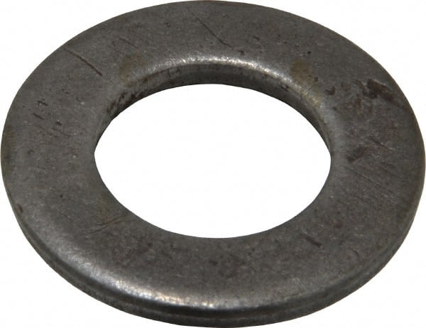 Value Collection - 3/4" Screw, Steel SAE Flat Washer - 13/16" ID x 1-1/2" OD, 9/64" Thick, Plain Finish - Exact Tooling