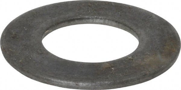 Value Collection - 1" Screw, Steel SAE Flat Washer - 1-1/16" ID x 2" OD, 9/64" Thick, Plain Finish - Exact Tooling