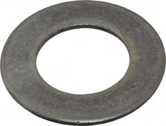 Value Collection - 1-1/8" Screw, Steel SAE Flat Washer - 1-3/16" ID x 2-1/4" OD, 9/64" Thick, Plain Finish - Exact Tooling