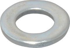 Value Collection - M12 Screw, Steel Standard Flat Washer - 13mm ID x 24mm OD, 2.5mm Thick, Zinc-Plated Finish - Exact Tooling